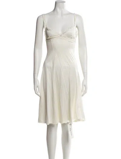 Pre-owned Vintage - Unbranded Vintage Late 1970's - Early 1980's Nightgown In Neutral