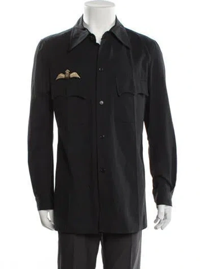 Pre-owned Vintage - Unbranded Vintage Late 1980's - Early 1990's Shirt In Black