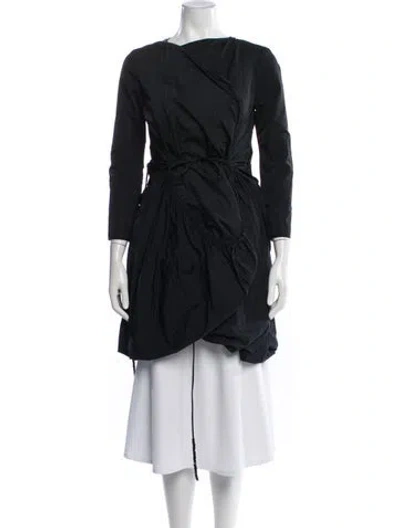 Pre-owned Vintage - Unbranded Vintage Late 2000's - Early 2010's Coat In Black