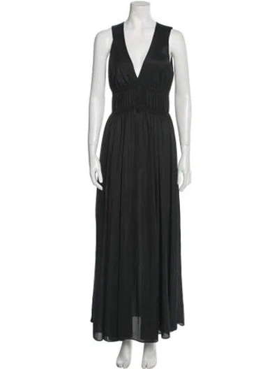 Pre-owned Vintage - Unbranded Vintage Long Dress In Black