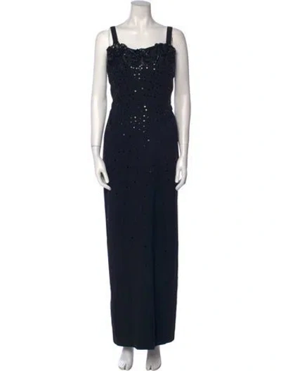 Pre-owned Vintage - Unbranded Vintage Long Dress In Black