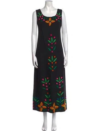 Pre-owned Vintage - Unbranded Vintage Long Dress In Black