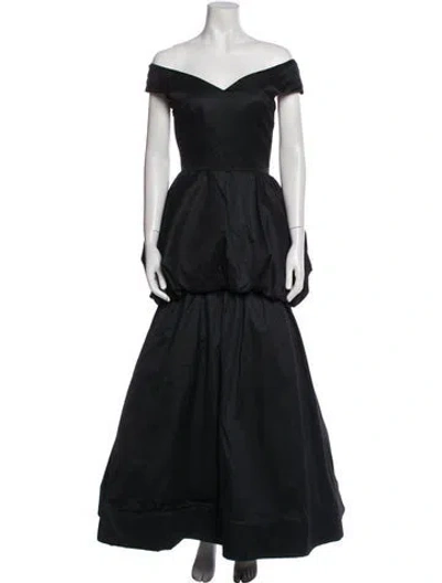 Pre-owned Vintage - Unbranded Vintage Long Dress In Black