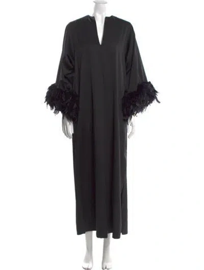 Pre-owned Vintage - Unbranded Vintage Long Dress In Black