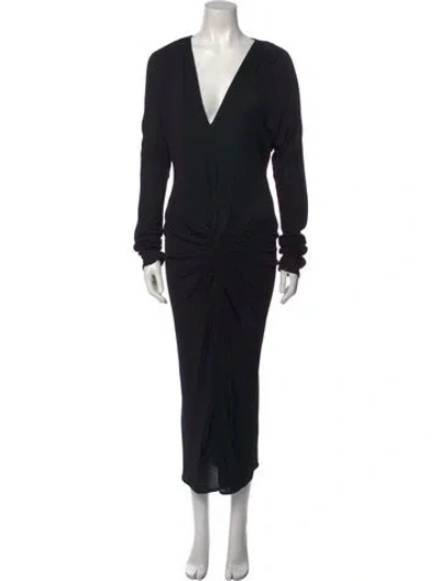 Pre-owned Vintage - Unbranded Vintage Long Dress In Black