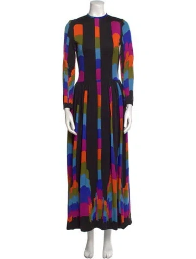Pre-owned Vintage - Unbranded Vintage Long Dress In Black