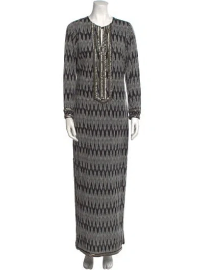 Pre-owned Vintage - Unbranded Vintage Long Dress In Black