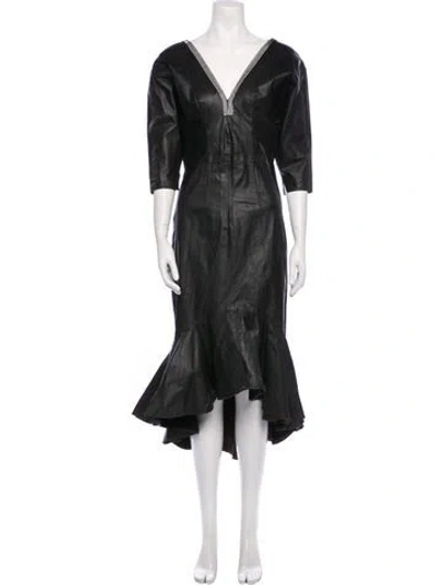 Pre-owned Vintage - Unbranded Vintage Long Dress In Black