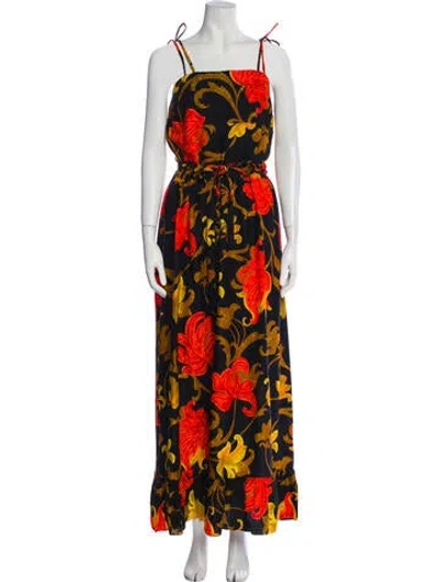 Pre-owned Vintage - Unbranded Vintage Long Dress In Black