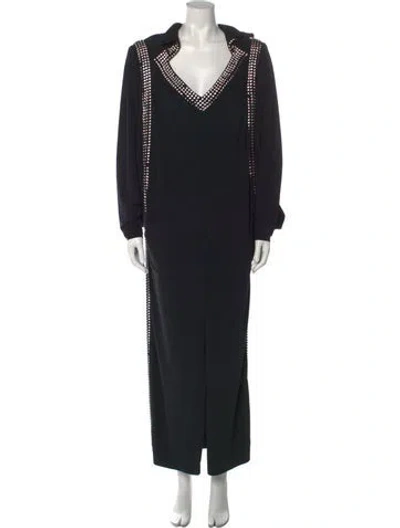Pre-owned Vintage - Unbranded Vintage Long Dress In Black