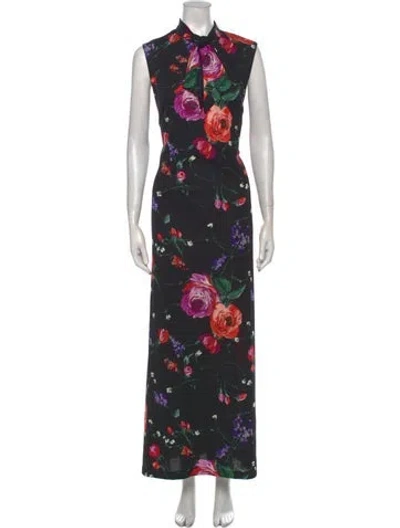 Pre-owned Vintage - Unbranded Vintage Long Dress In Black