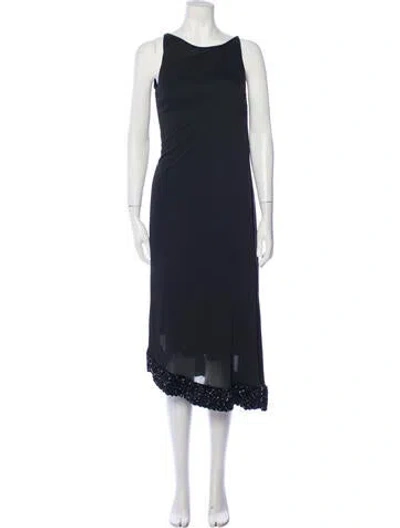 Pre-owned Vintage - Unbranded Vintage Long Dress In Black
