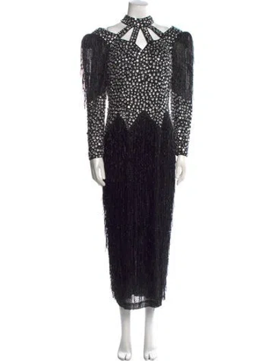 Pre-owned Vintage - Unbranded Vintage Long Dress In Black
