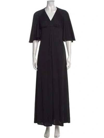 Pre-owned Vintage - Unbranded Vintage Long Dress In Black