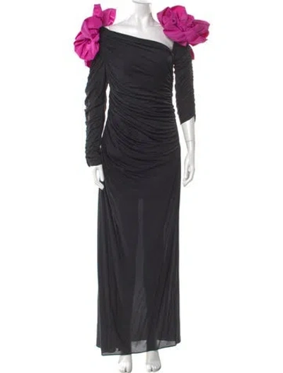 Pre-owned Vintage - Unbranded Vintage Long Dress In Black