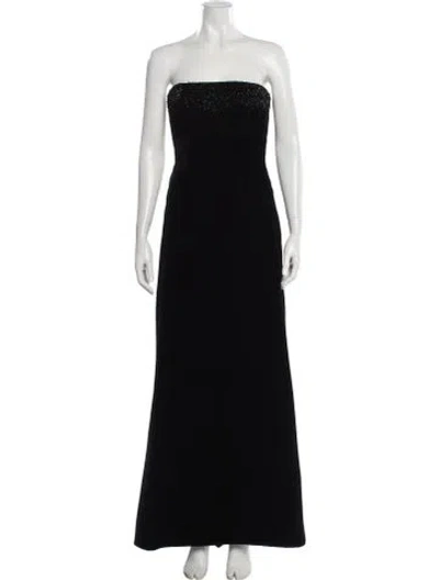 Pre-owned Vintage - Unbranded Vintage Long Dress In Black