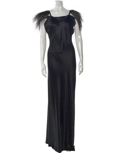 Pre-owned Vintage - Unbranded Vintage Long Dress In Black