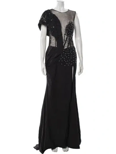 Pre-owned Vintage - Unbranded Vintage Long Dress In Black