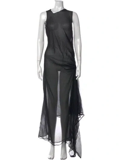 Pre-owned Vintage - Unbranded Vintage Long Dress In Black