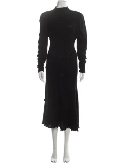 Pre-owned Vintage - Unbranded Vintage Long Dress In Black