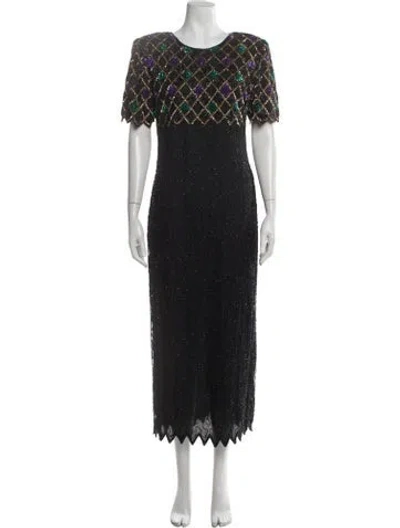 Pre-owned Vintage - Unbranded Vintage Long Dress In Black