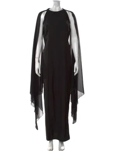 Pre-owned Vintage - Unbranded Vintage Long Dress In Black