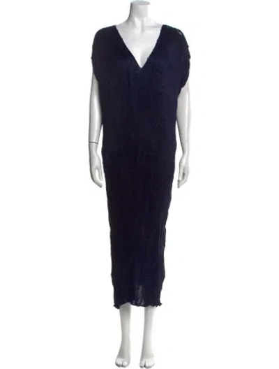 Pre-owned Vintage - Unbranded Vintage Long Dress In Blue