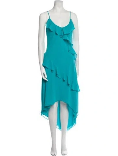 Pre-owned Vintage - Unbranded Vintage Long Dress In Blue
