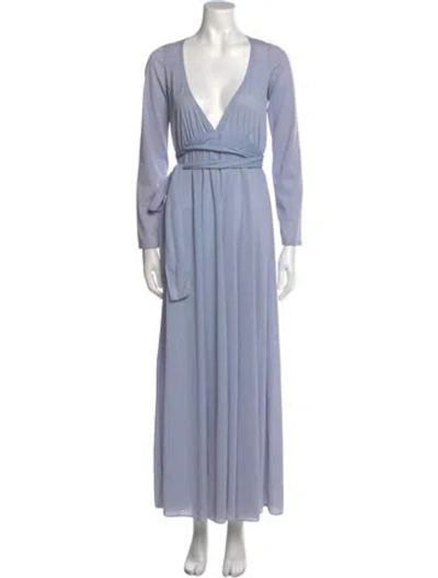 Pre-owned Vintage - Unbranded Vintage Long Dress In Blue