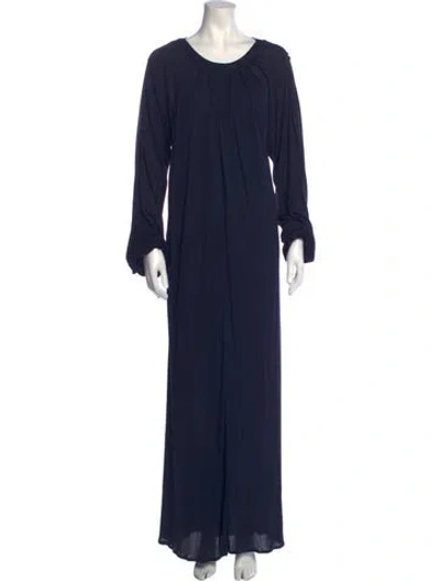 Pre-owned Vintage - Unbranded Vintage Long Dress In Blue