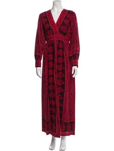 Pre-owned Vintage - Unbranded Vintage Long Dress In Brown