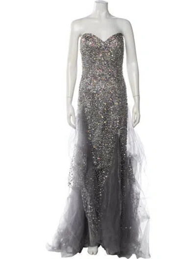 Pre-owned Vintage - Unbranded Vintage Long Dress In Gray