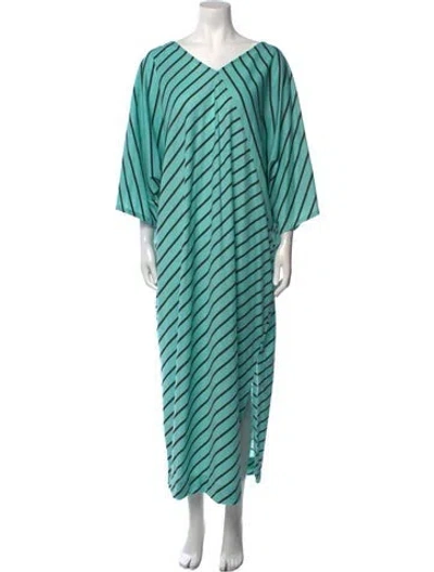 Pre-owned Vintage - Unbranded Vintage Long Dress In Green