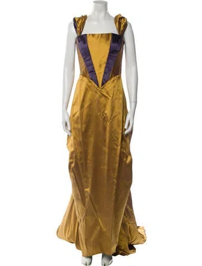 Pre-owned Vintage - Unbranded Vintage Long Dress In Multi