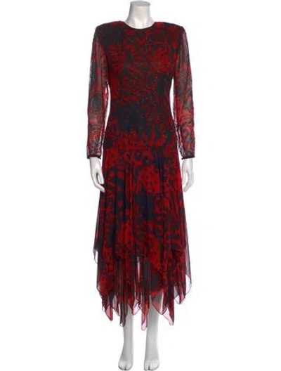 Pre-owned Vintage - Unbranded Vintage Long Dress In Multi