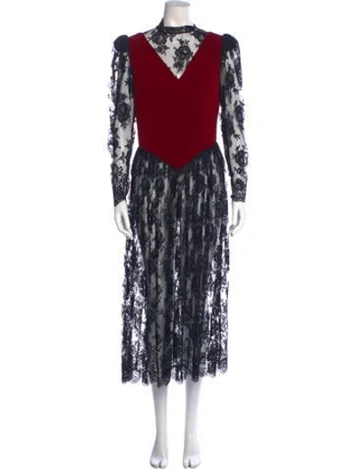 Pre-owned Vintage - Unbranded Vintage Long Dress In Multi