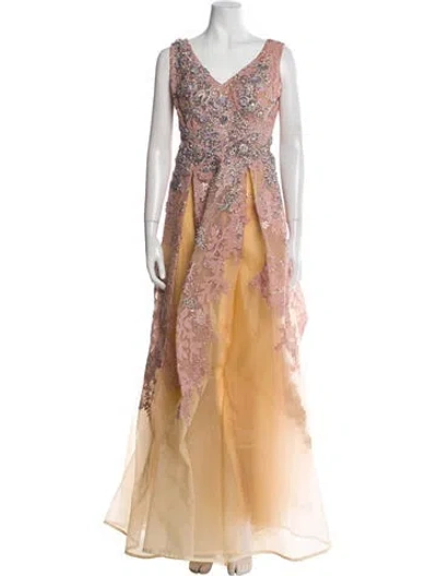 Pre-owned Vintage - Unbranded Vintage Long Dress In Multi