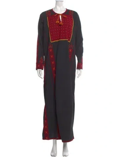 Pre-owned Vintage - Unbranded Vintage Long Dress In Multi