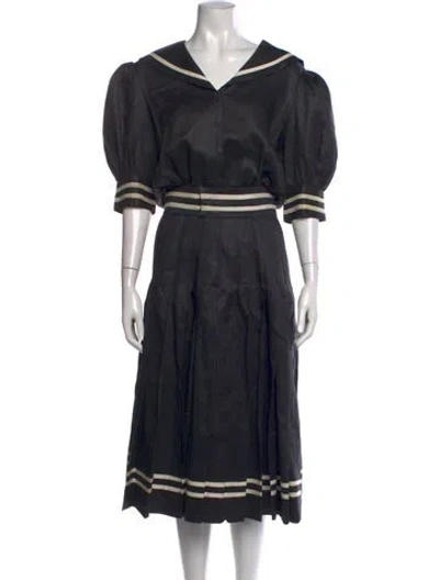 Pre-owned Vintage - Unbranded Vintage Long Dress In Multi