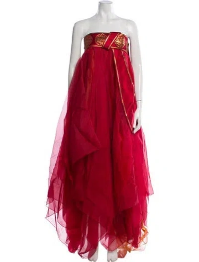 Pre-owned Vintage - Unbranded Vintage Long Dress In Multi