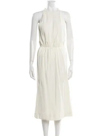 Pre-owned Vintage - Unbranded Vintage Long Dress In Neutral