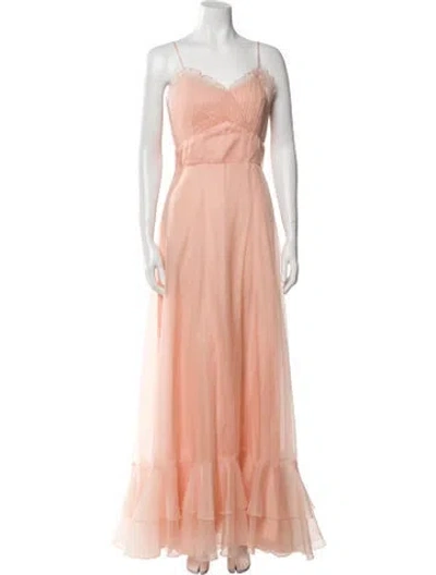 Pre-owned Vintage - Unbranded Vintage Long Dress In Pink