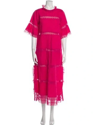 Pre-owned Vintage - Unbranded Vintage Long Dress In Pink