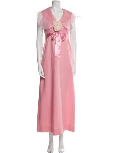 Pre-owned Vintage - Unbranded Vintage Long Dress In Pink