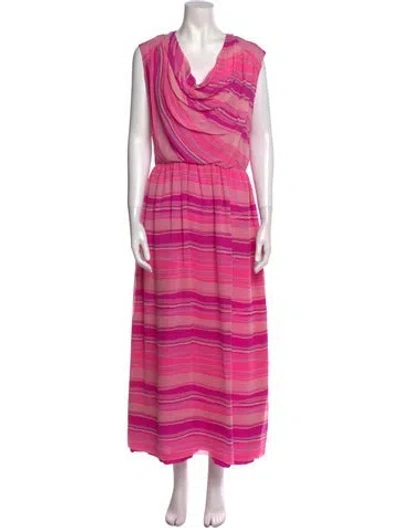 Pre-owned Vintage - Unbranded Vintage Long Dress In Pink
