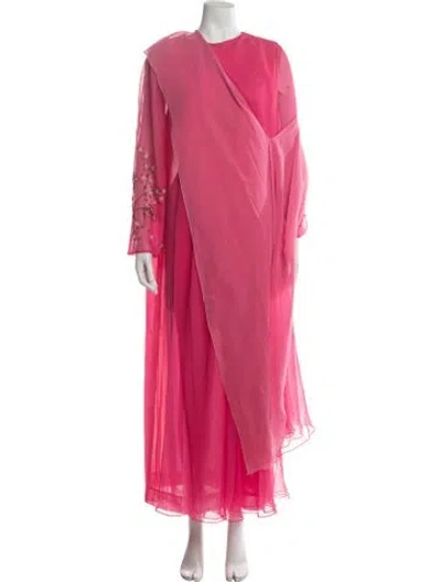 Pre-owned Vintage - Unbranded Vintage Long Dress In Pink