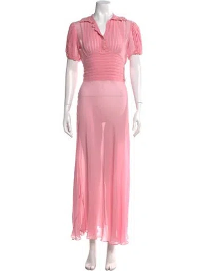 Pre-owned Vintage - Unbranded Vintage Long Dress In Pink