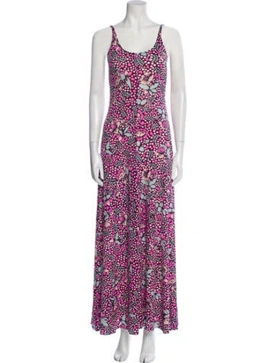 Pre-owned Vintage - Unbranded Vintage Long Dress In Purple