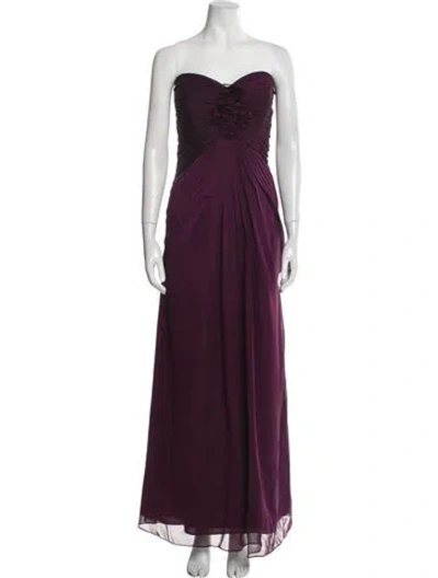 Pre-owned Vintage - Unbranded Vintage Long Dress In Purple