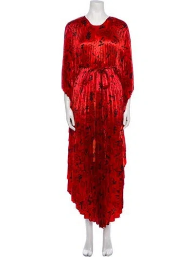 Pre-owned Vintage - Unbranded Vintage Long Dress In Red